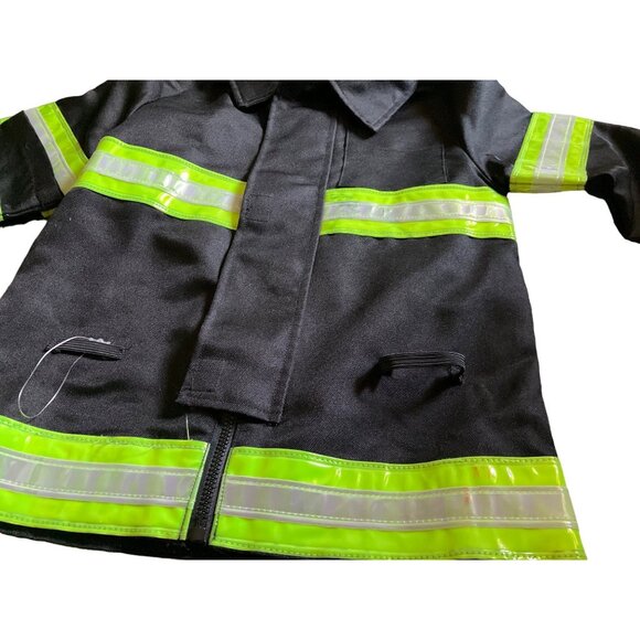 HALLOW'S EVE  Fireman Halloween Costume Size S (4) JUNIOR FIREFIGHTER - Picture 3 of 10